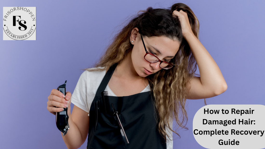 How to repair damaged hair naturally through healthy habits, moisturizing treatments, and damage-prevention techniques.