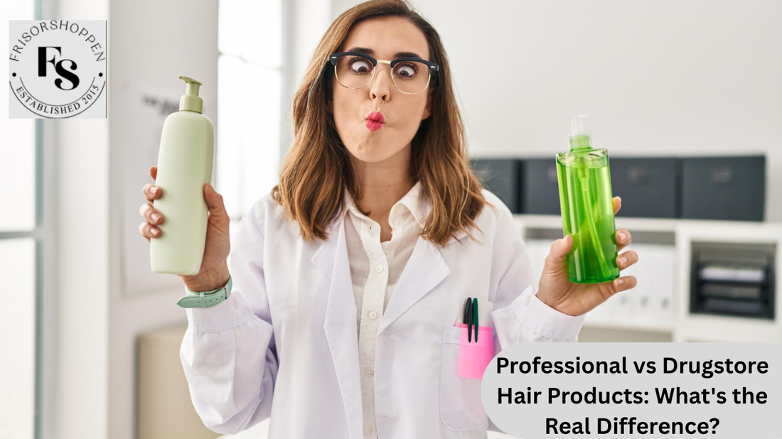 Professional vs drugstore hair products differ in ingredients, concentration, and long-term results. Discover which is best for your hair.