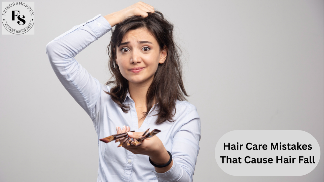 Stop hair fall by fixing common hair care mistakes. Expert tips for healthier hair and growth. Start your hair recovery journey today.